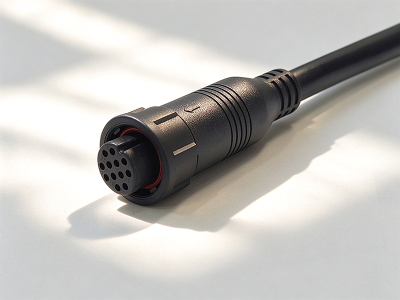 STANDARD CIRCULAR CONNECTOR B SIZE PLUG OVERMOLDING CABLE MARINE THREAD SNAP BAYONET