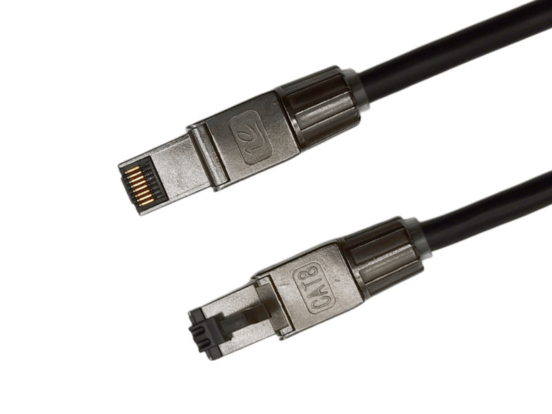 CUSTOMIZED CAT8 LAN PATCH CABLE INDUSTRIAL ETHERNET PROFINET RJ45 PLUG