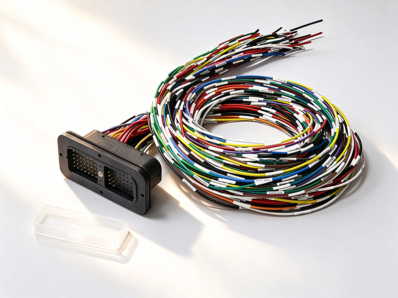 CUSTOMIZED DRC12-70PAE CONNECTOR AUTOMOTIVE HARNESS CABLE ASSEMBLES