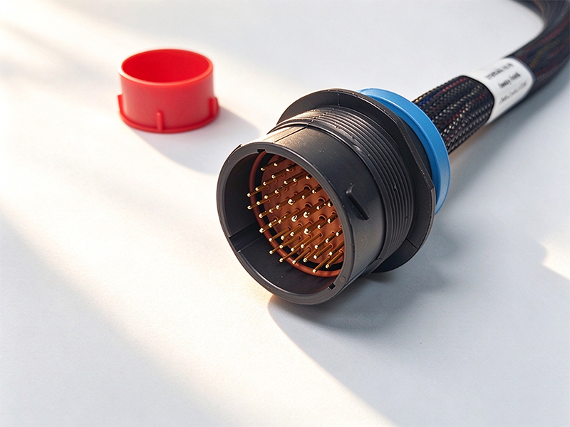 CUSTOMIZED HDP24-24-47PE-L017 AUTOMOTIVE SYSTEM HARNESS CONNECTOR CABLE ASSEMBLES