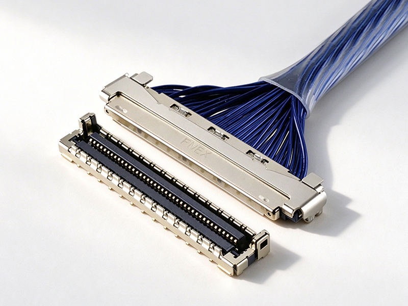 IPEX 20878-040T-01 MICRO-COAXIAL CONNECTOR LVDS HARNESS CABLE